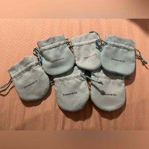 Tiffany & Co. Light Blue Accessory Pouches